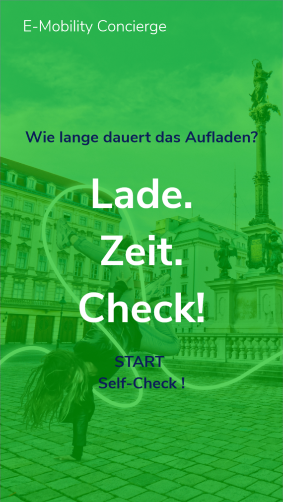 E-Mobility Concierge - Touch Lade.Zeit.Check